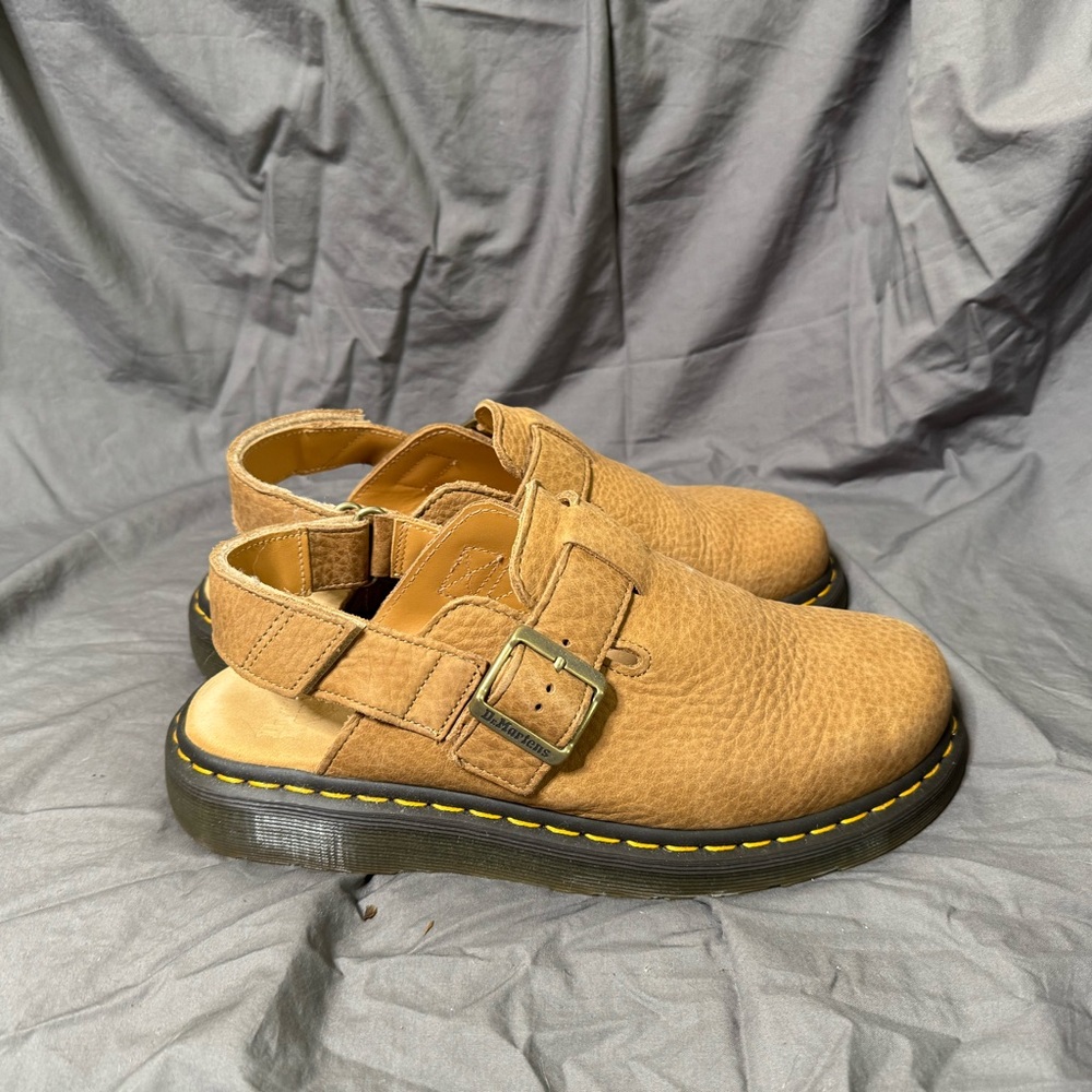 Dr. Martens Jorge II Slingback Tan Mules